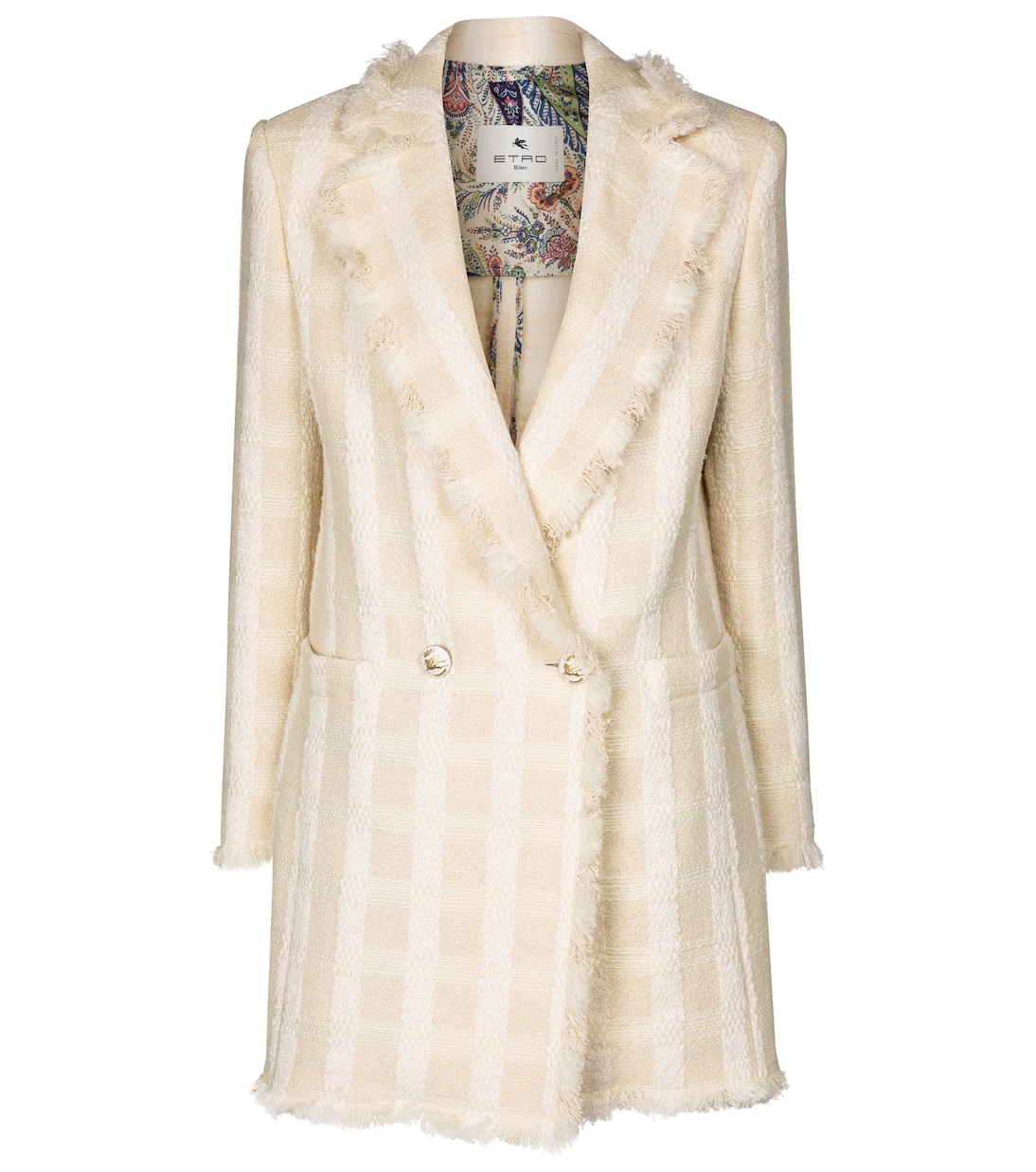 Жаккардовый блейзер Etro, Bianco
Жаккардовый блейзер Etro, Bianco