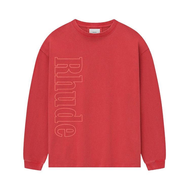 Футболка Rhude Logo Long-Sleeve Tee, Vintage Red
Футболка Rhude Logo Long-Sleeve Tee, Vintage Red