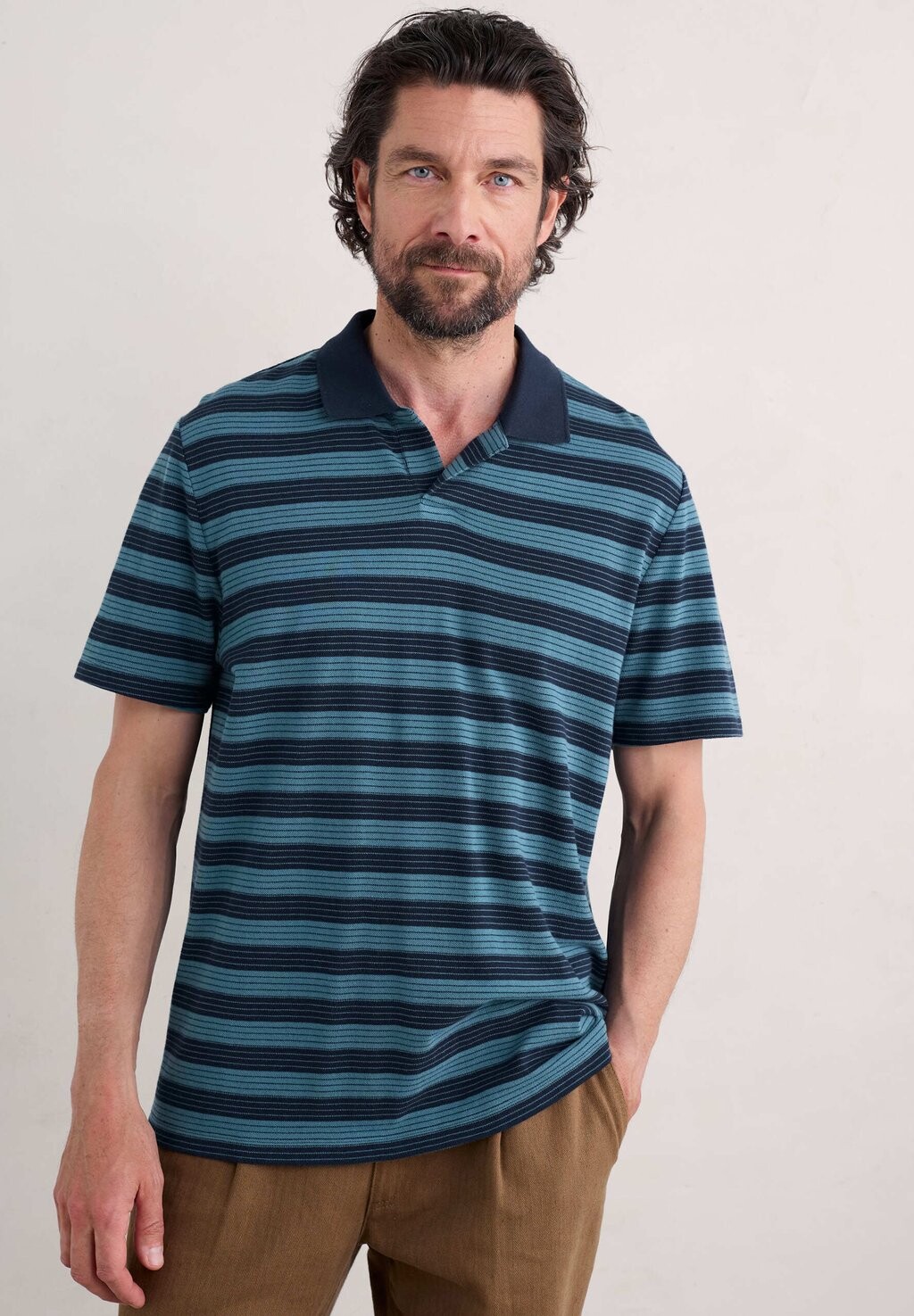 Рубашка поло RUDDER Seasalt Cornwall, темно-синий деним
Рубашка поло RUDDER Seasalt Cornwall, темно-синий деним