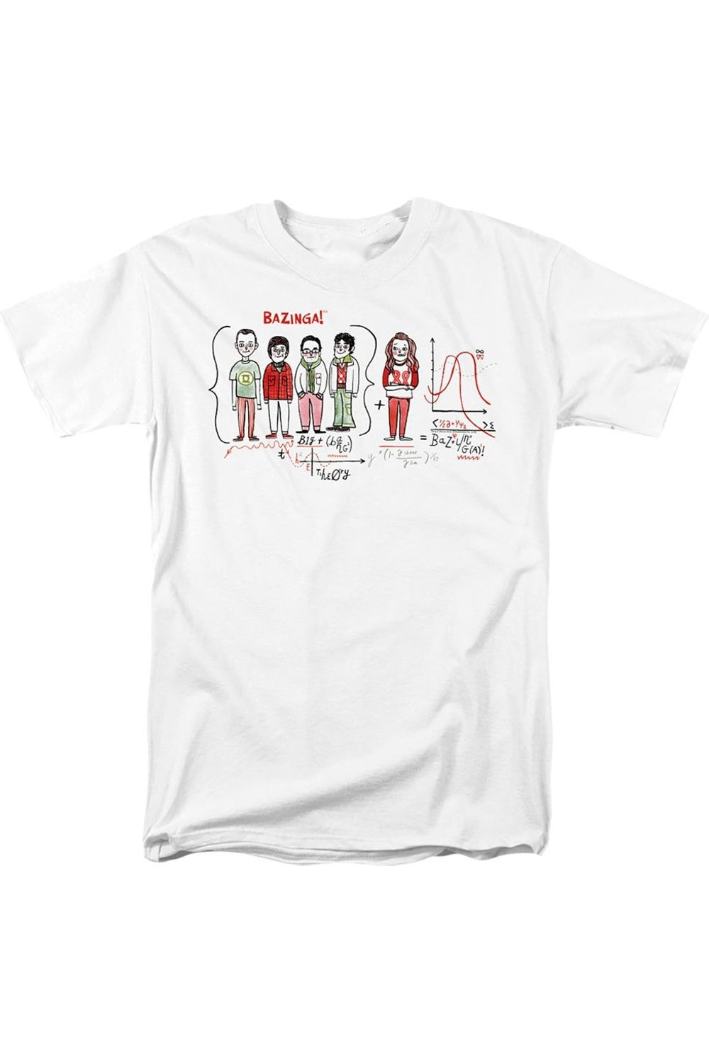 Футболка с коротким рукавом для взрослых Bazinga Equation с теорией большого взрыва Gildan, белый
Футболка с коротким рукавом для взрослых Bazinga Equation с теорией большого взрыва Gildan, белый