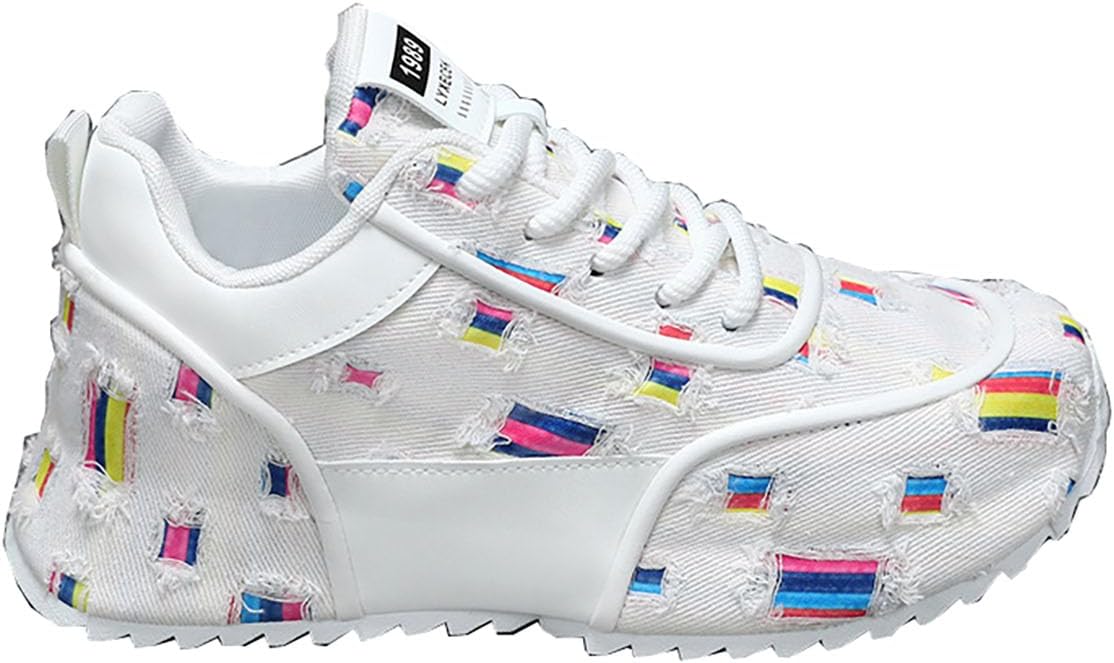 Мужские повседневные кроссовки с вышивкой Легкие прогулочные туфли Нескользящие спортивные обувь для повседневного использования Zhoupulp, белый
Мужские повседневные кроссовки с вышивкой Легкие прогулочные туфли Нескользящие спортивные обувь для повседневного использования Zhoupulp, белый