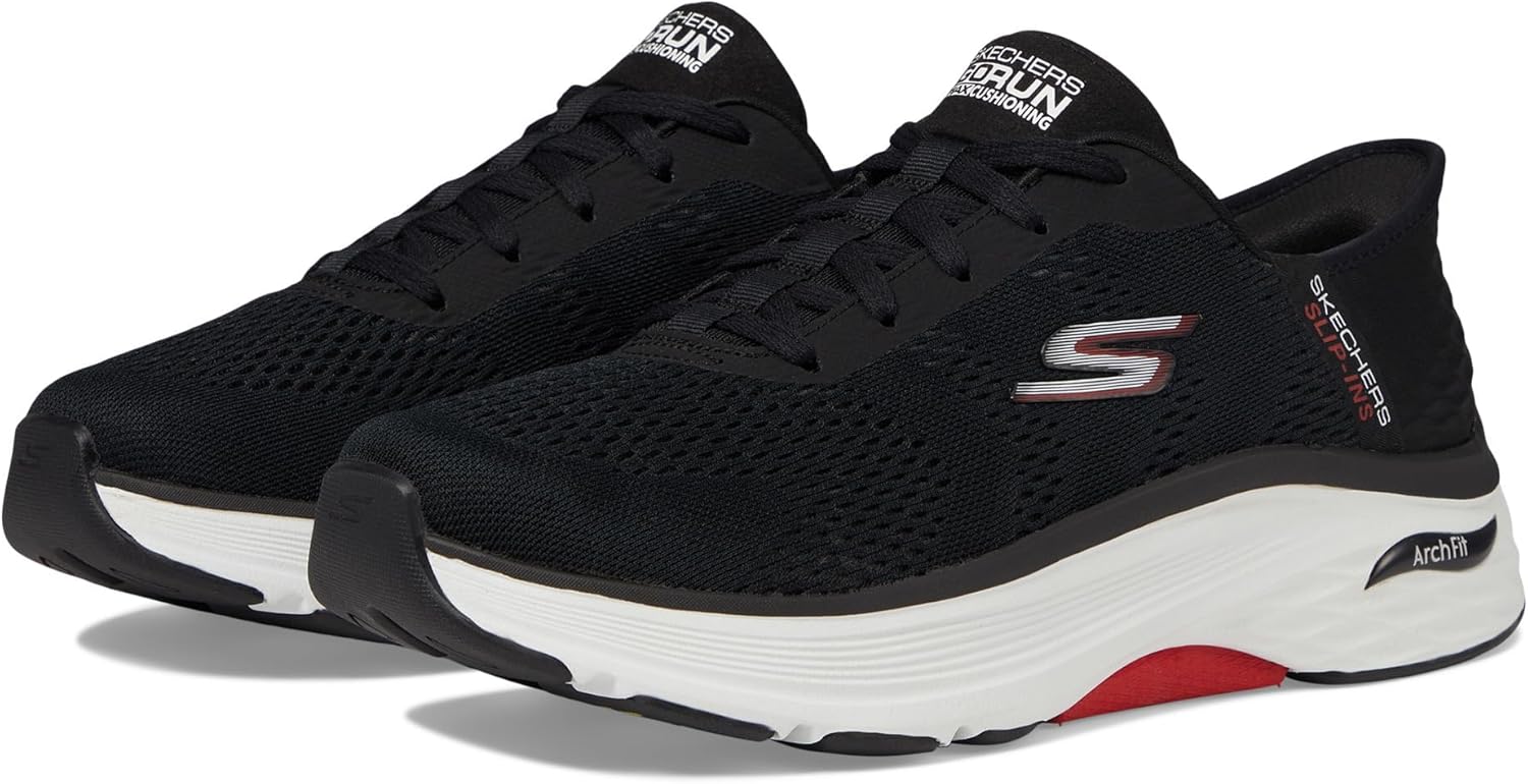 Мужские кроссовки Skechers Hands Free Slip-ins: Go Run Max с амортизацией и поддержкой свода стопы - Game, черный/красный
Мужские кроссовки Skechers Hands Free Slip-ins: Go Run Max с амортизацией и поддержкой свода стопы - Game, черный/красный