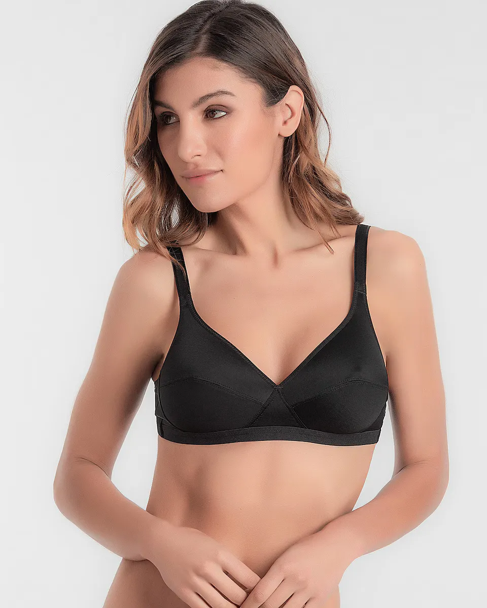 Беспроводной бюстгальтер из микрофибры с максимальной поддержкой Playtex, черный
Беспроводной бюстгальтер из микрофибры с максимальной поддержкой Playtex, черный