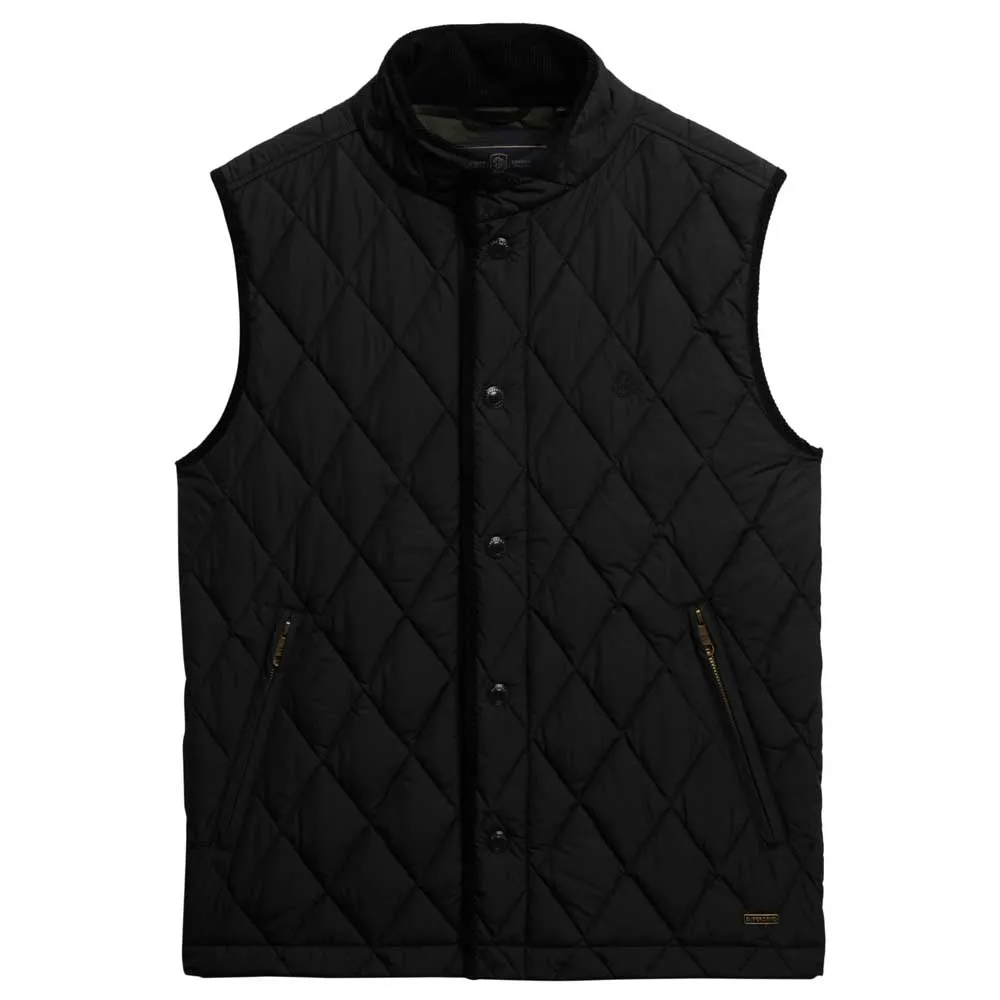 Жилет Superdry M5012273A, черный 
Жилет Superdry M5012273A, черный