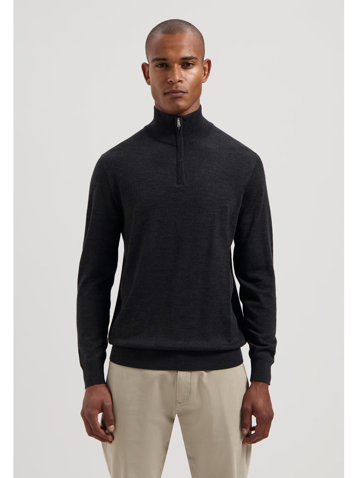 Шерстяной свитер антрацитового цвета DSTREZZED
Шерстяной свитер антрацитового цвета DSTREZZED