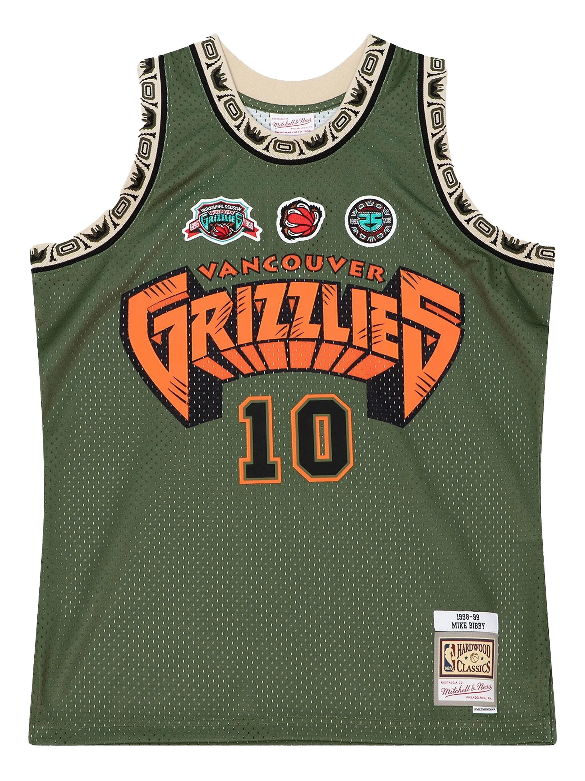 Топ Flight Grizzlies 1998 Mitchell & Ness, зеленый
Топ Flight Grizzlies 1998 Mitchell & Ness, зеленый