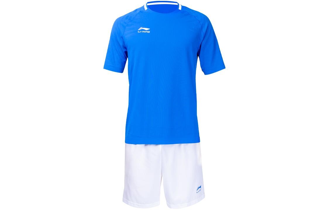 Футбольная форма мужская кристально-голубая/стандартная белая Lining, голубой/белый
Футбольная форма мужская кристально-голубая/стандартная белая Lining, голубой/белый