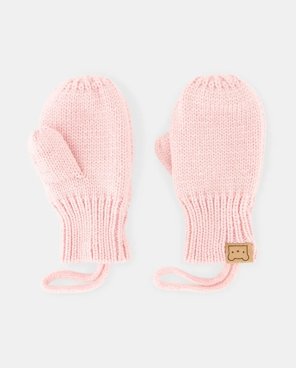 Вязаные детские варежки в рубчик Baby El Corte Inglés, коралловый
Вязаные детские варежки в рубчик Baby El Corte Inglés, коралловый