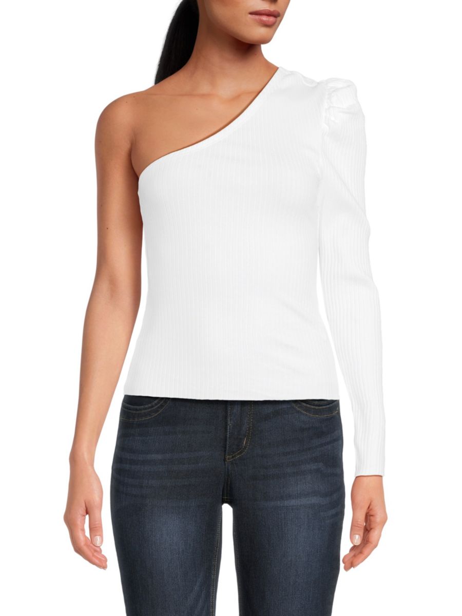 Топ на одно плечо The Range, белый
Топ на одно плечо The Range, белый