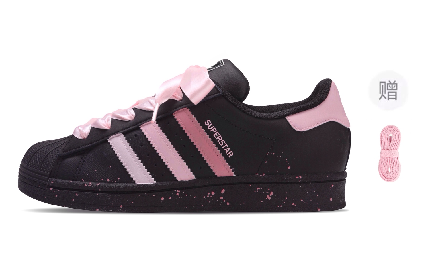 Superstar 2 Black Rose Beauty нескользящие износостойкие низкие кроссовки для скейтбординга unisex черный розовый Adidas Originals, черный/розовый
Superstar 2 Black Rose Beauty нескользящие износостойкие низкие кроссовки для скейтбординга unisex черный розовый Adidas Originals, черный/розовый