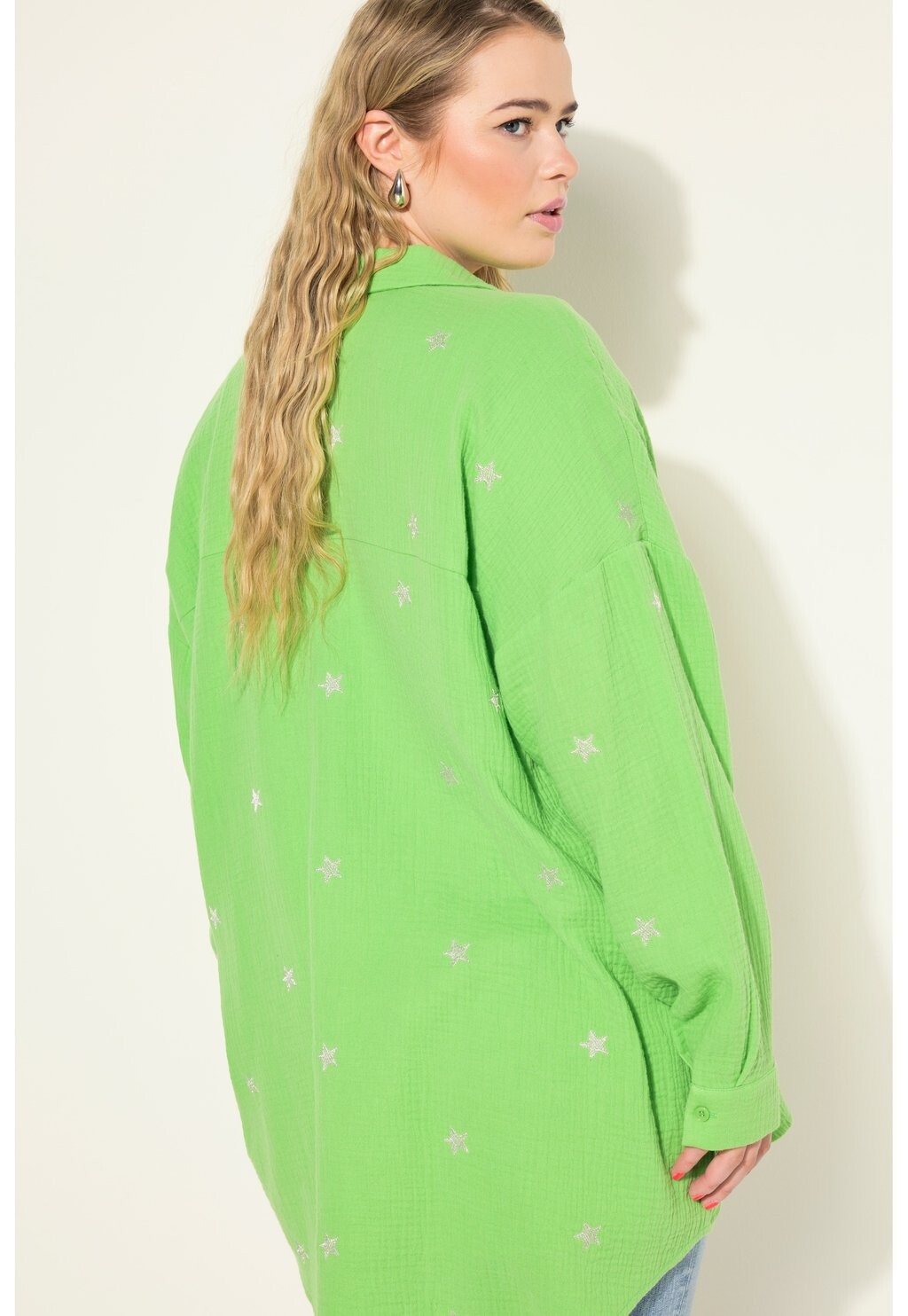 Рубашка-блузка OVERSIZED MUSSELIN HEMDKRAGEN STICKEREI Studio Untold, зеленый
Рубашка-блузка OVERSIZED MUSSELIN HEMDKRAGEN STICKEREI Studio Untold, зеленый