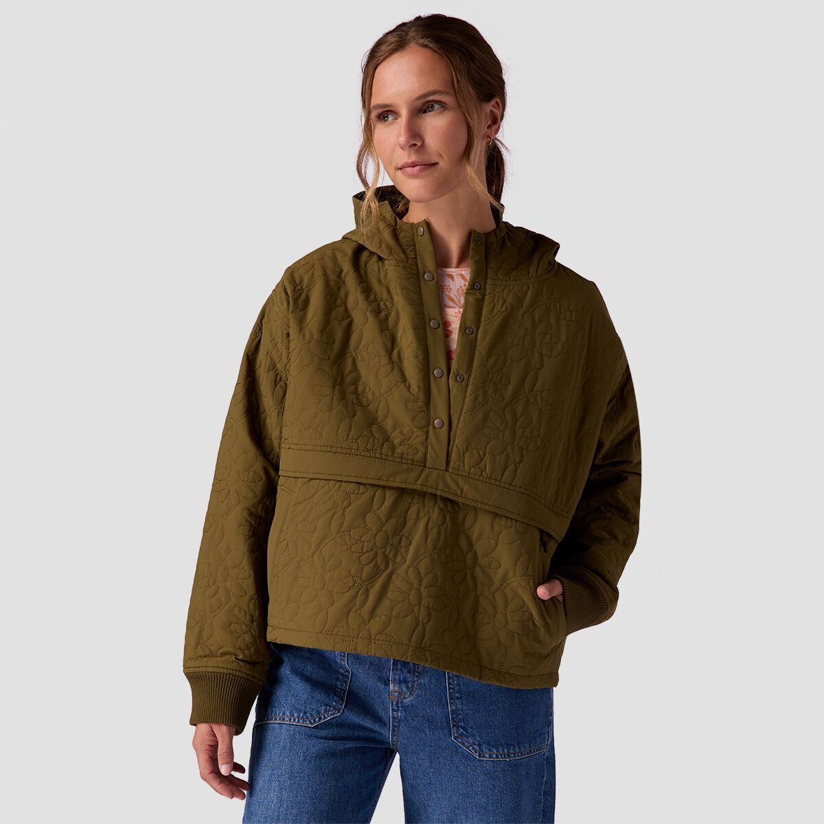 Квилтовый пуловер Daisy Stoic, зеленый
Квилтовый пуловер Daisy Stoic, зеленый