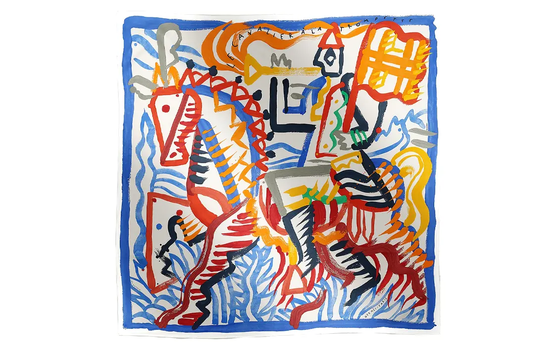 Шёлковый шарф Women's Blue HERMES, синий
Шёлковый шарф Women's Blue HERMES, синий