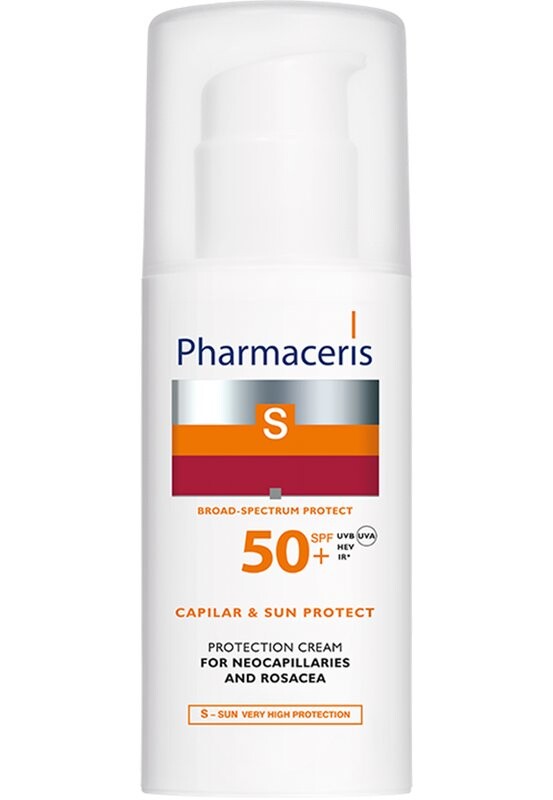 Pharmaceris S ЗАЩИТНЫЙ КРЕМ для кожи с капиллярами и розацеа CAPILAR & SUN PROTECT SPF 50+ 50 мл
Pharmaceris S ЗАЩИТНЫЙ КРЕМ для кожи с капиллярами и розацеа CAPILAR & SUN PROTECT SPF 50+ 50 мл