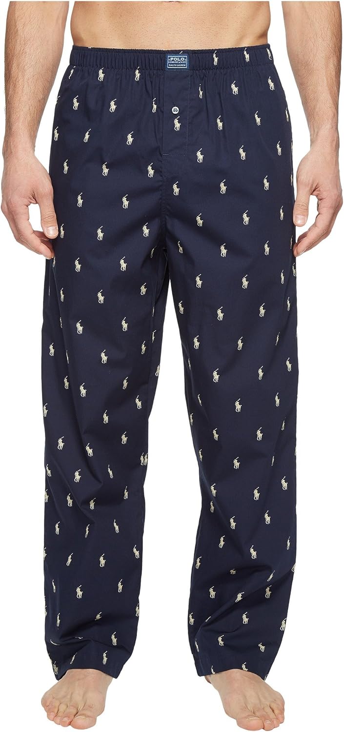 Polo Ralph Lauren Нижнее белье мужские джерси трикотажные джоггеры, Navy/Ivory Pony
Polo Ralph Lauren Нижнее белье мужские джерси трикотажные джоггеры, Navy/Ivory Pony