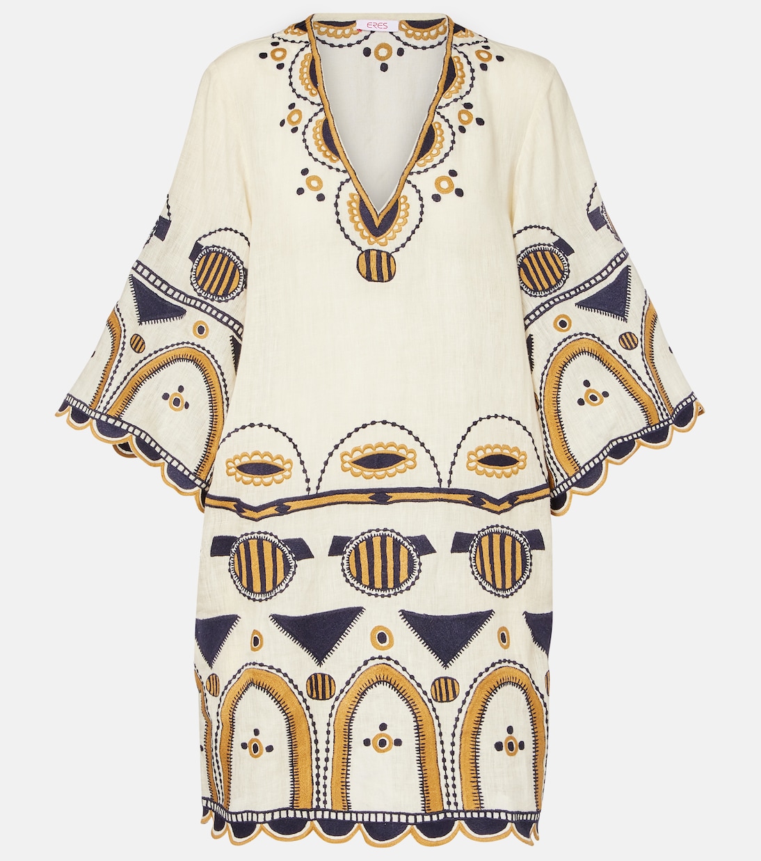 Мини-платье из льна с вышивкой Медальон Eres, Percale
Мини-платье из льна с вышивкой Медальон Eres, Percale