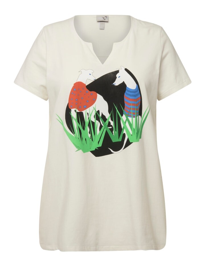 Футболка Ulla Popken, цвет schneeweiß
Футболка Ulla Popken, цвет schneeweiß