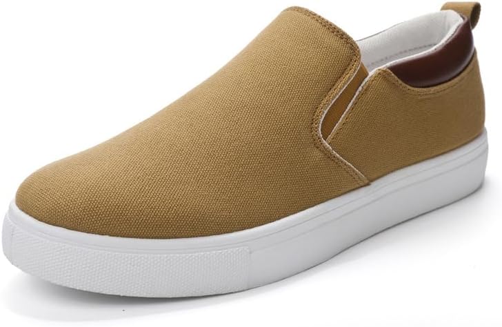 Мужские слипоны из холщовой ткани, повседневные обувь для скейтбординга Hhhchpm, хаки
Мужские слипоны из холщовой ткани, повседневные обувь для скейтбординга Hhhchpm, хаки