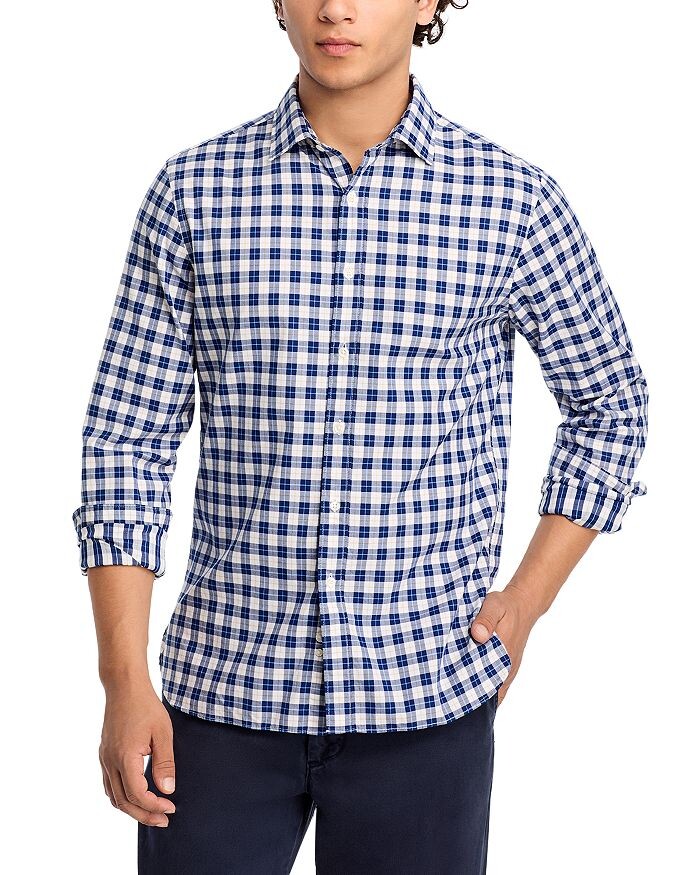 Мужская рубашка Bloomingdale's Slim Fit из хлопка стрейч на пуговицах The Men's Store at Bloomingdale's, синий
Мужская рубашка Bloomingdale's Slim Fit из хлопка стрейч на пуговицах The Men's Store at Bloomingdale's, синий