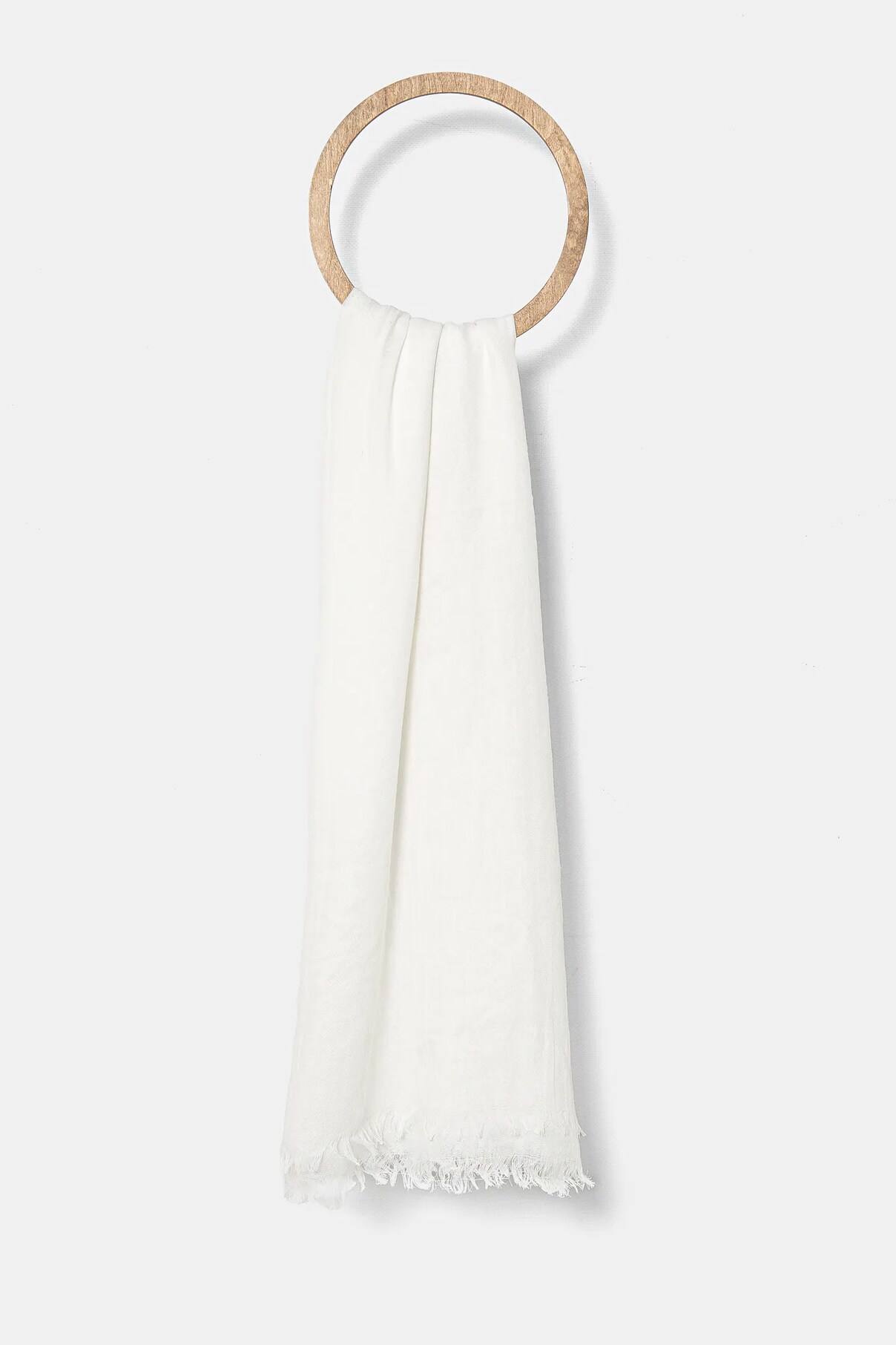 Шарф Answear Lab, белый 
Шарф Answear Lab, белый