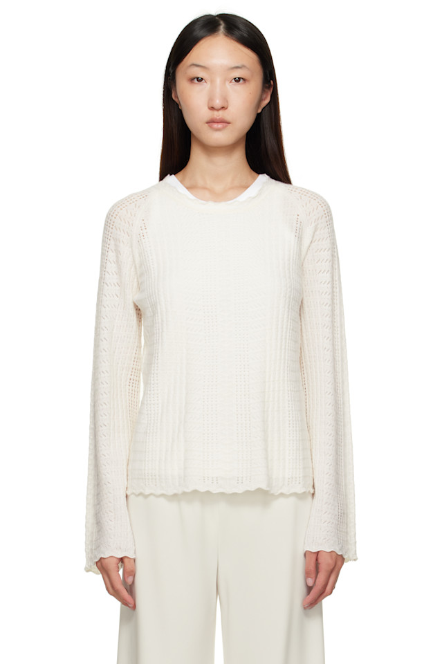 Свитер Greta Loulou De Saison, цвет ivory
Свитер Greta Loulou De Saison, цвет ivory