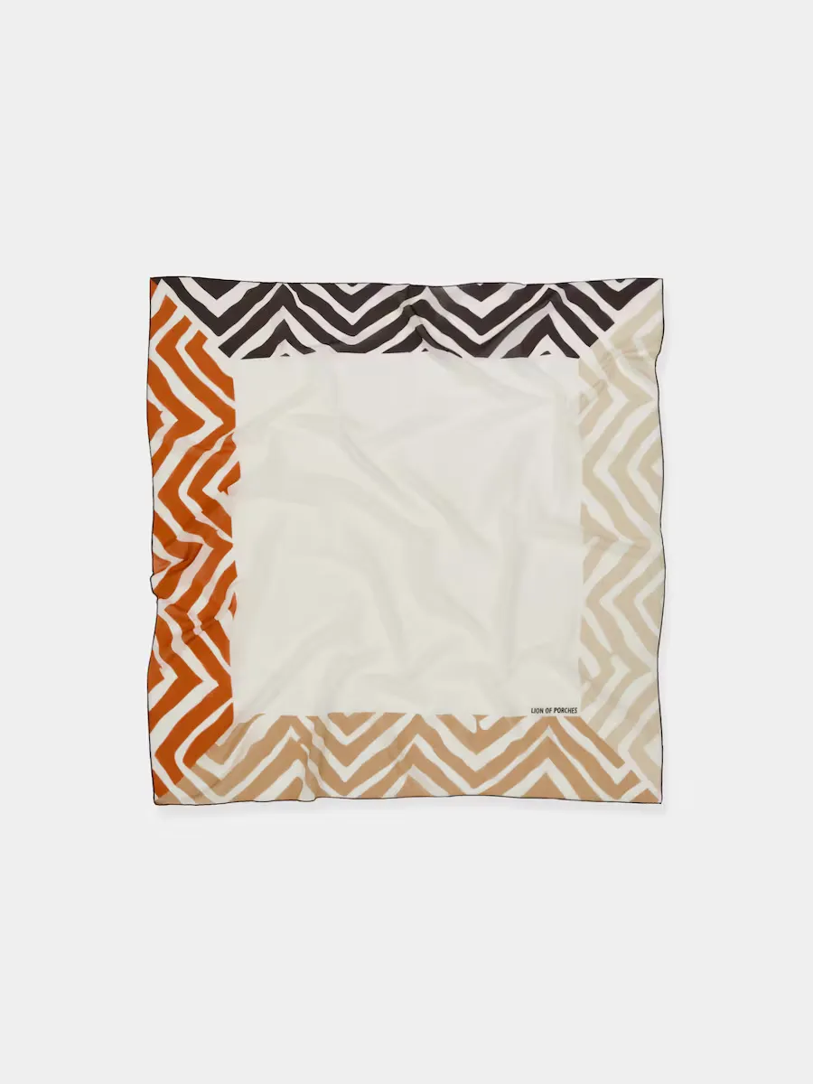 Набивной шарф из хлопка и шелка Lion of Porches, кремовый
Набивной шарф из хлопка и шелка Lion of Porches, кремовый