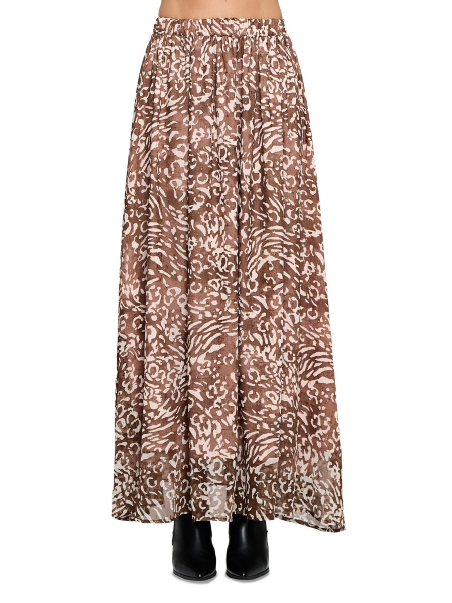 Полупрозрачная юбка макси с принтом Renee C., цвет Rust
Полупрозрачная юбка макси с принтом Renee C., цвет Rust