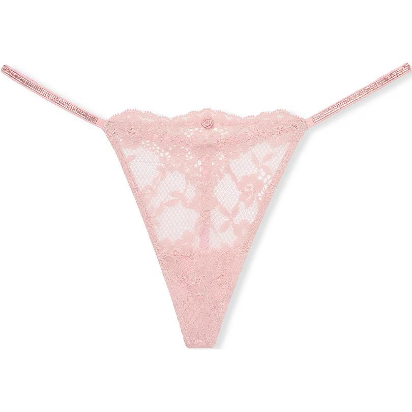 Трусики-стринги Victoria's Secret Dream Angels с кружевными блестящими бретелями
Трусики-стринги Victoria's Secret Dream Angels с кружевными блестящими бретелями