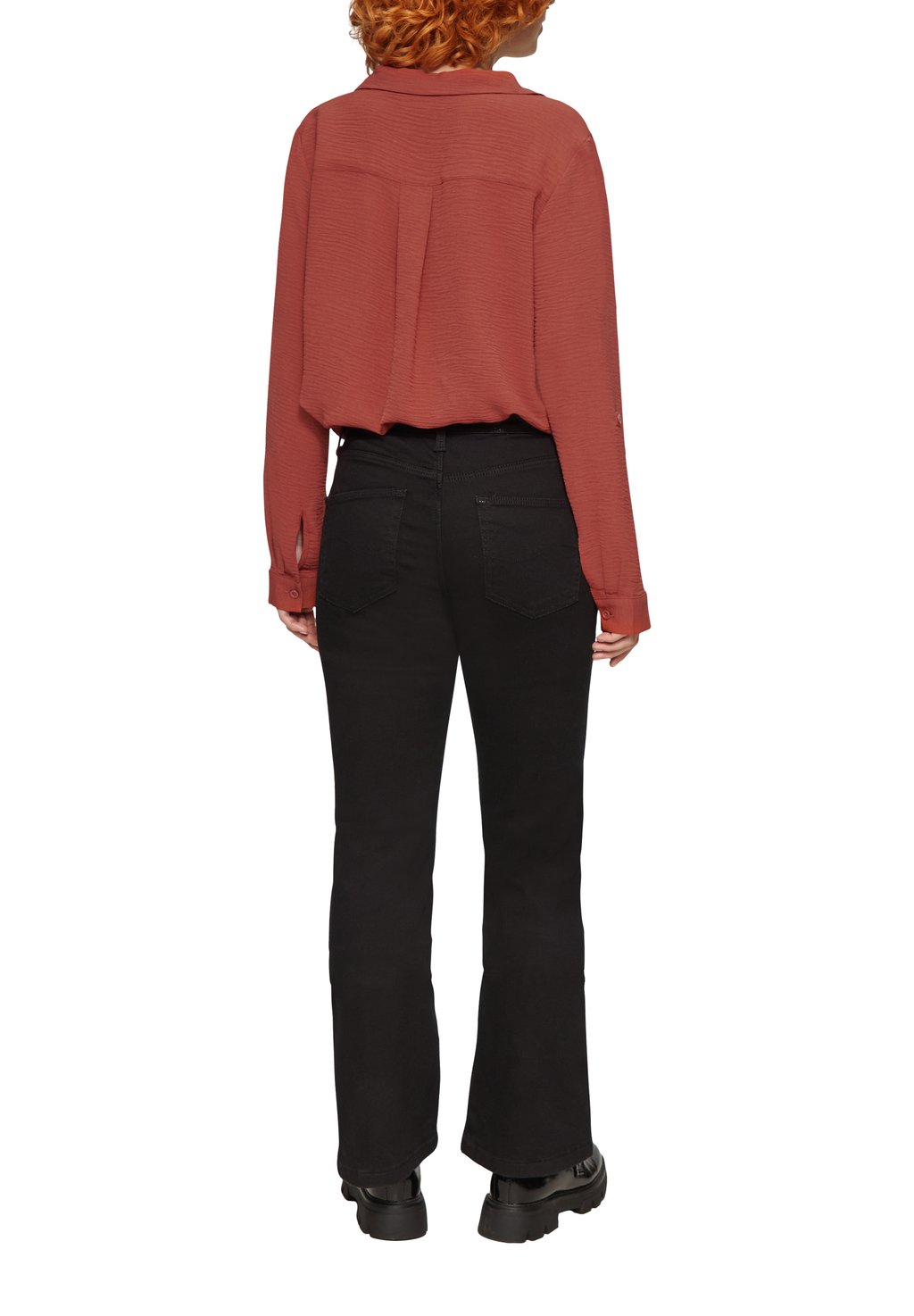 Блузка на пуговицах QS, темно-красный
Блузка на пуговицах QS, темно-красный