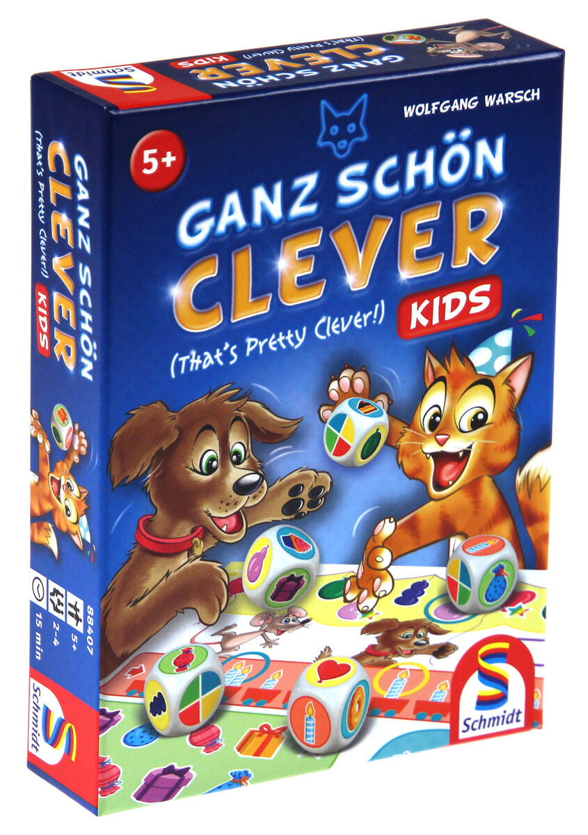 Кубик-собака (Ganz Schon Clever Kids) Настольная игра Schmidt
Кубик-собака (Ganz Schon Clever Kids) Настольная игра Schmidt