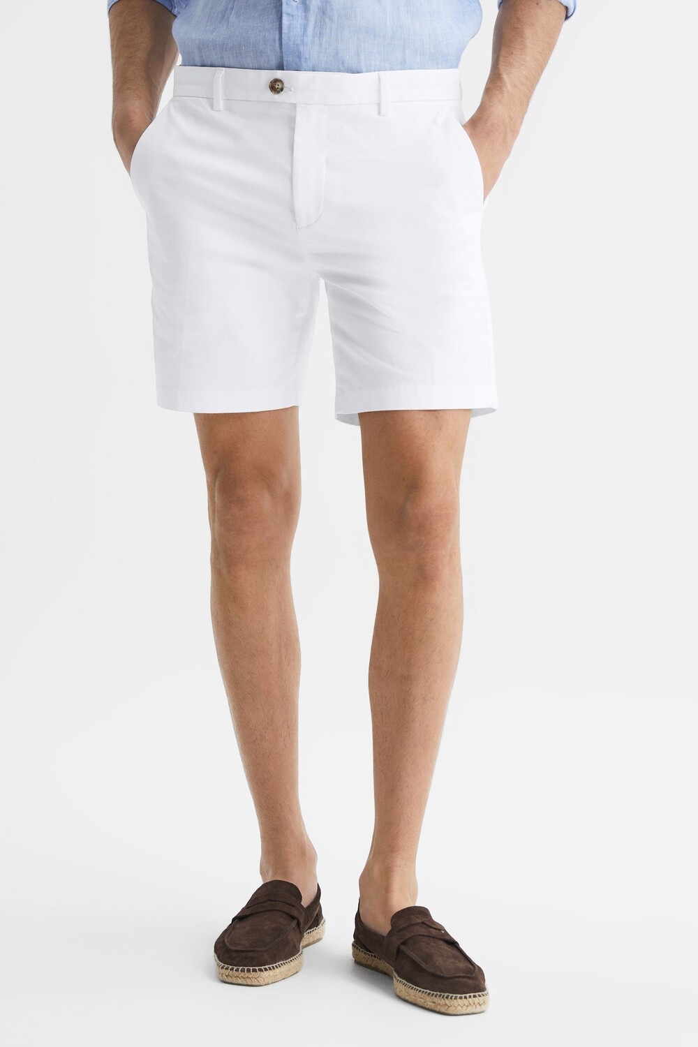 Шорты чинос Wicket Modern Fit Reiss, белый
Шорты чинос Wicket Modern Fit Reiss, белый