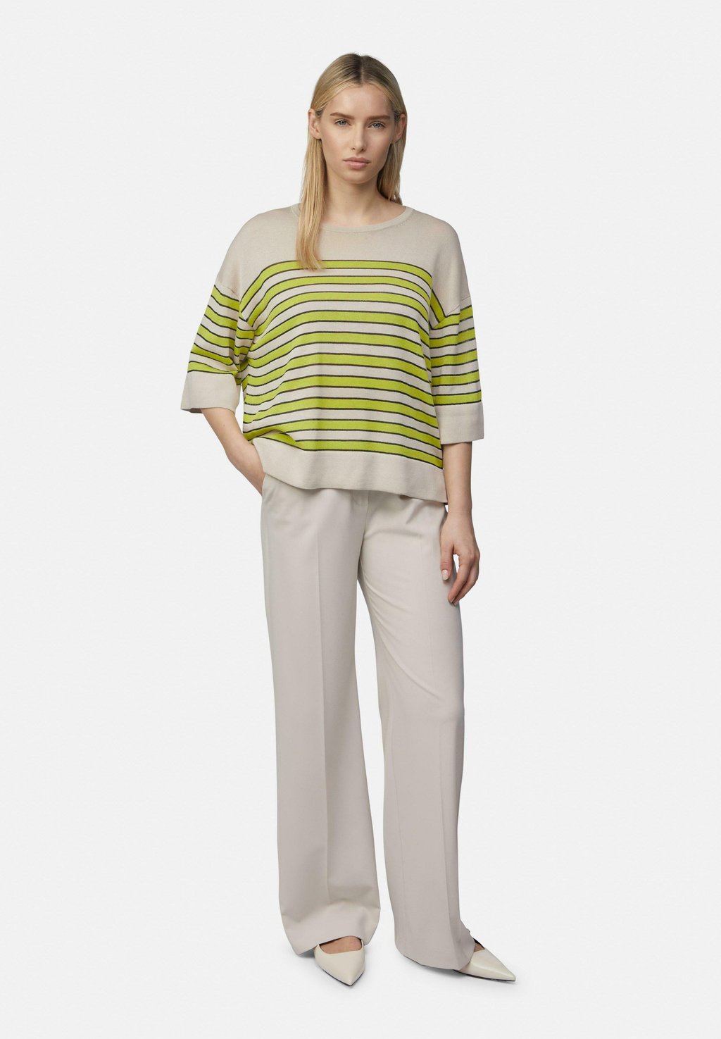 Джемпер GESTREIFTES IM RELAXED FIT comma, светло-зеленый
Джемпер GESTREIFTES IM RELAXED FIT comma, светло-зеленый