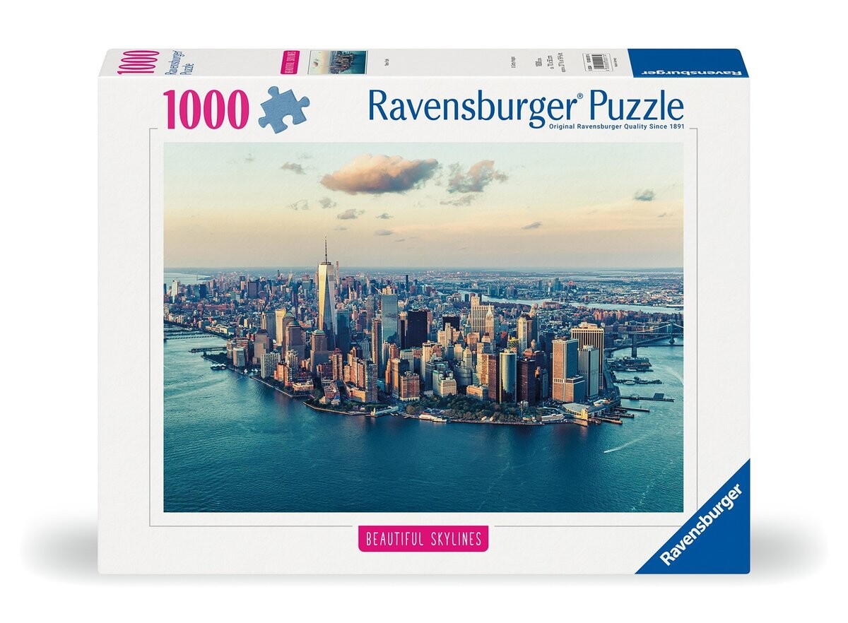 2D пазл Нью-Йорк, 1000 деталей Ravensburger
2D пазл Нью-Йорк, 1000 деталей Ravensburger