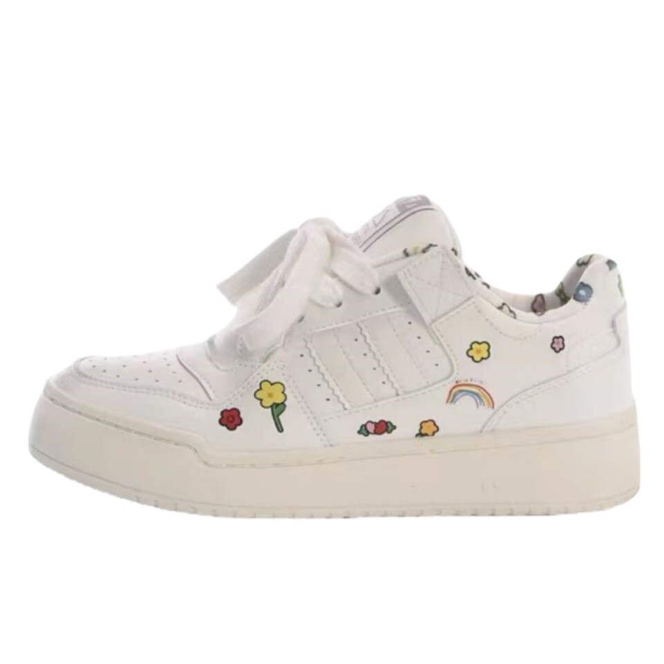 Кроссовки Jimi Xiong a few meters bear Skateboarding Shoes Women's Low-top, белый
Кроссовки Jimi Xiong a few meters bear Skateboarding Shoes Women's Low-top, белый