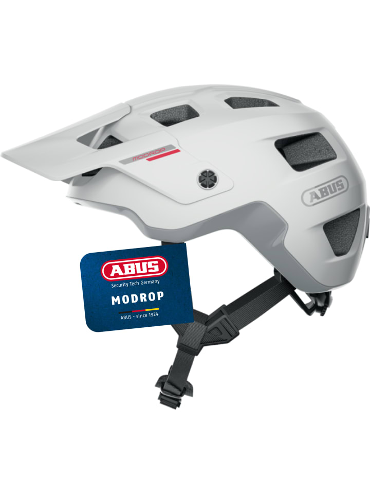 ABUS Велосипедный шлем MoDrop белого цвета
ABUS Велосипедный шлем MoDrop белого цвета