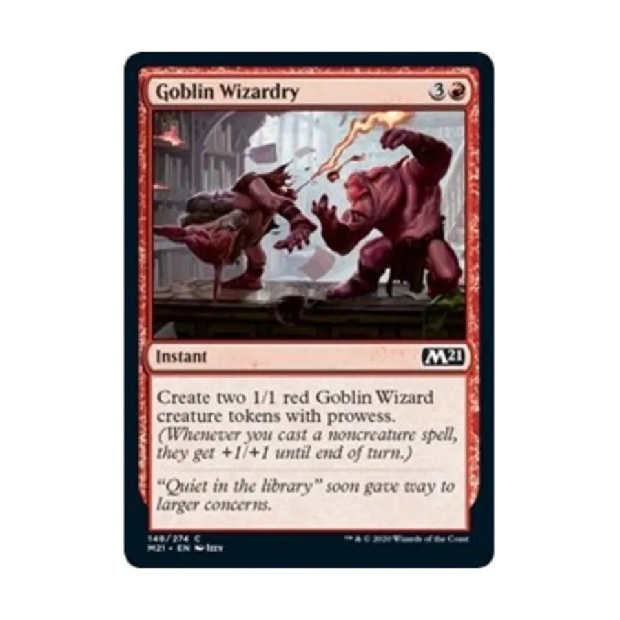 CCG Волшебство гоблинов (клавиша C), MTG - Core Set 2021
CCG Волшебство гоблинов (клавиша C), MTG - Core Set 2021