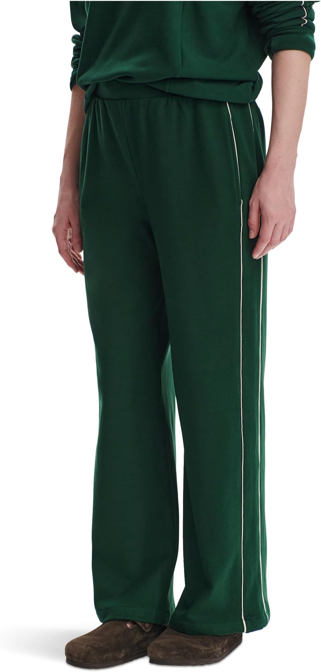 Женские брюки-клеш с начесом и широкими штанинами Varley, Pine Grove/Cement 1
Женские брюки-клеш с начесом и широкими штанинами Varley, Pine Grove/Cement 1