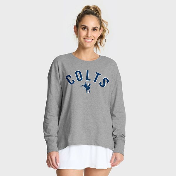 Женская футболка с длинным рукавом Indianapolis Colts Hometown Legacy цвета вересково-серого Fanatics, Серый, Женская футболка с длинным рукавом Indianapolis Colts Hometown Legacy цвета вересково-серого Fanatics
Женская футболка с длинным рукавом Indianapolis Colts Hometown Legacy цвета вересково-серого Fanatics, Серый, Женская футболка с длинным рукавом Indianapolis Colts Hometown Legacy цвета вересково-серого Fanatics