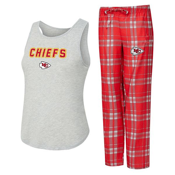 Женский комплект для сна с регулируемой клеткой Kansas City Chiefs, цвет heather gray/red Unbranded
Женский комплект для сна с регулируемой клеткой Kansas City Chiefs, цвет heather gray/red Unbranded