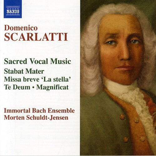 CD диск Scarlatti / Schuldt-Jensen / Immortal-Bach Ens: Sacred Vocal Music / Stabat Mater / Missa Breve 
CD диск Scarlatti / Schuldt-Jensen / Immortal-Bach Ens: Sacred Vocal Music / Stabat Mater / Missa Breve