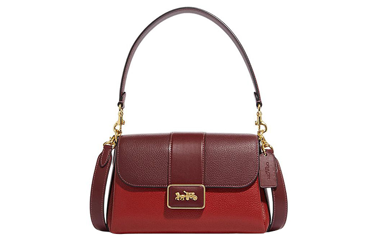 COACH Кожаная сумка через плечо женская красный цвет яблоко
COACH Кожаная сумка через плечо женская красный цвет яблоко