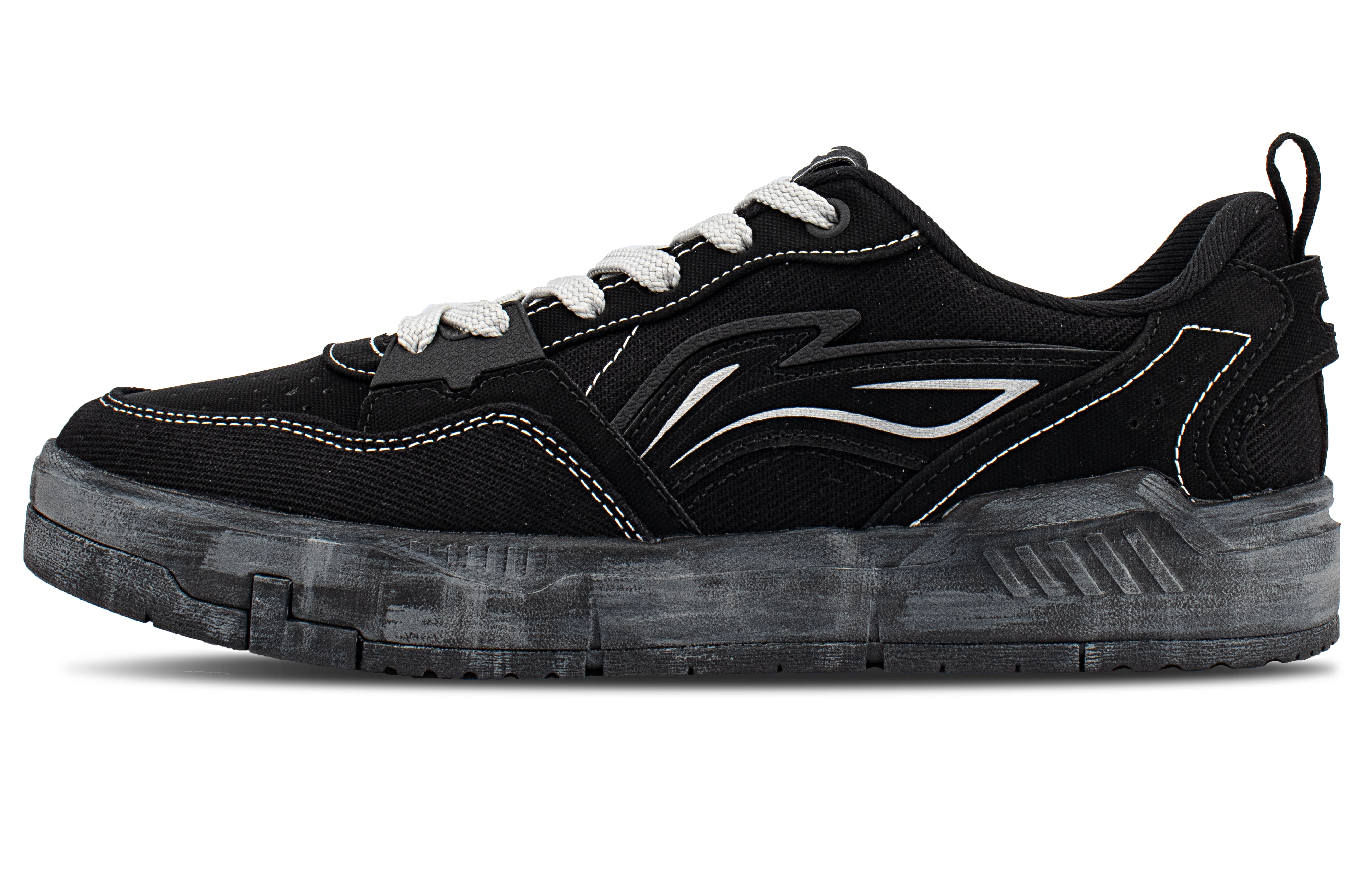 Кроссовки для скейтбординга Yuan Chu с термоамортизацией, низкие, мужские, черные LINING, Black 
Кроссовки для скейтбординга Yuan Chu с термоамортизацией, низкие, мужские, черные LINING, Black