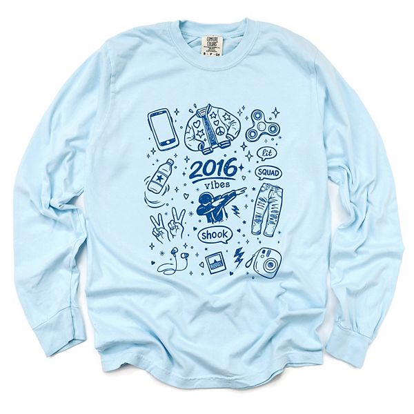 Футболка с принтом в стиле коллаж 2016 vibes sketched, женская, окрашенная в готовом виде Simply Sage Market, Chambray
Футболка с принтом в стиле коллаж 2016 vibes sketched, женская, окрашенная в готовом виде Simply Sage Market, Chambray