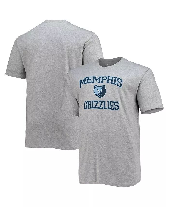 Футболка мужская серая Memphis Grizzlies Big and Tall Heart & Soul Profile
Футболка мужская серая Memphis Grizzlies Big and Tall Heart & Soul Profile