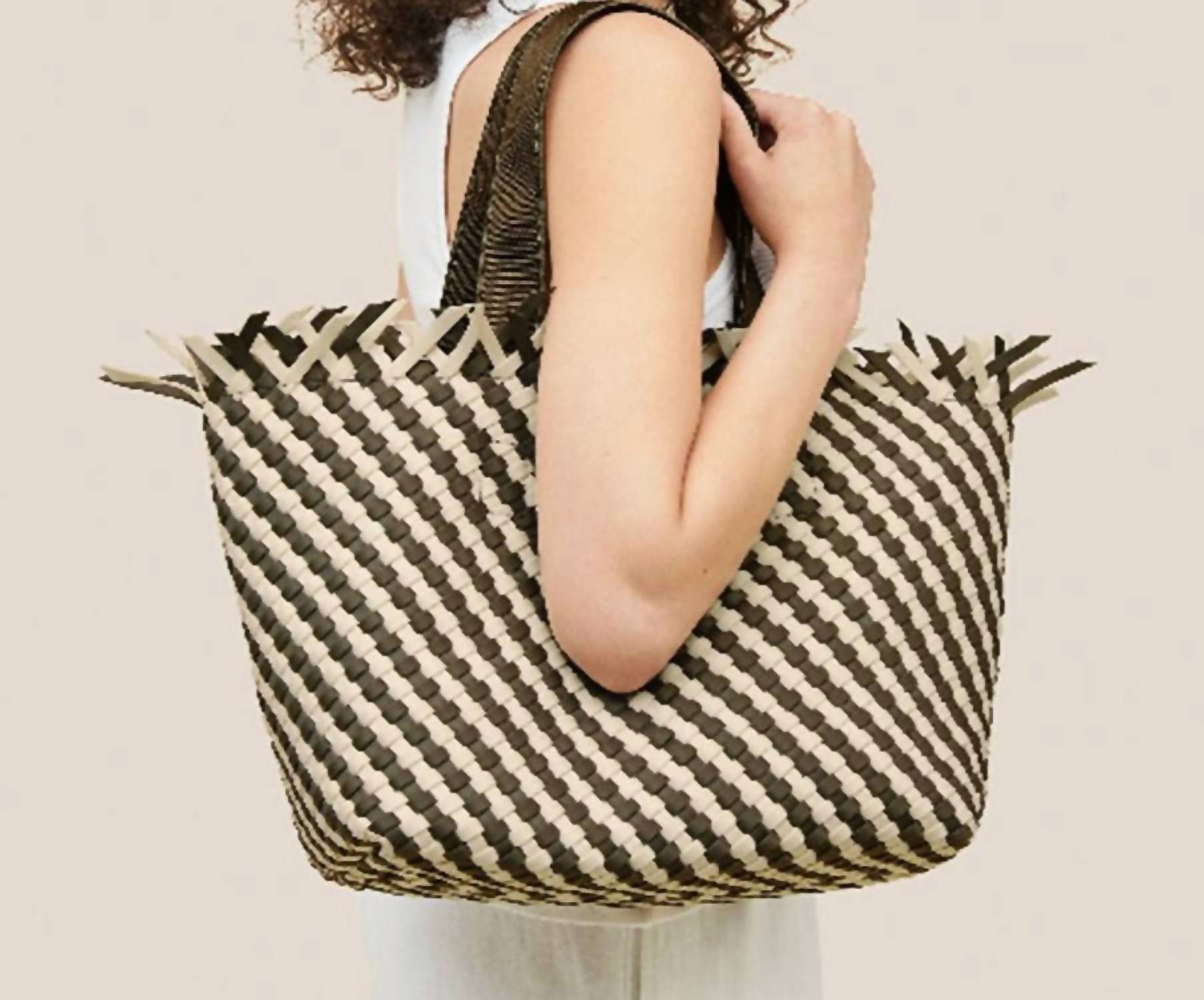 Женская полосатая сумка-шоппер Гавана в Карраре Naghedi, Carrara
Женская полосатая сумка-шоппер Гавана в Карраре Naghedi, Carrara