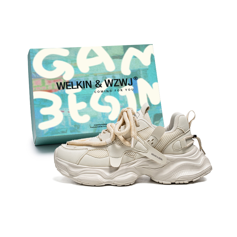 WELKIN&WZWJ Черные воины устойчивые к истиранию противоскользящие низкие массивные кроссовки для мужчин - бежевые, цвет Beige
WELKIN&WZWJ Черные воины устойчивые к истиранию противоскользящие низкие массивные кроссовки для мужчин - бежевые, цвет Beige