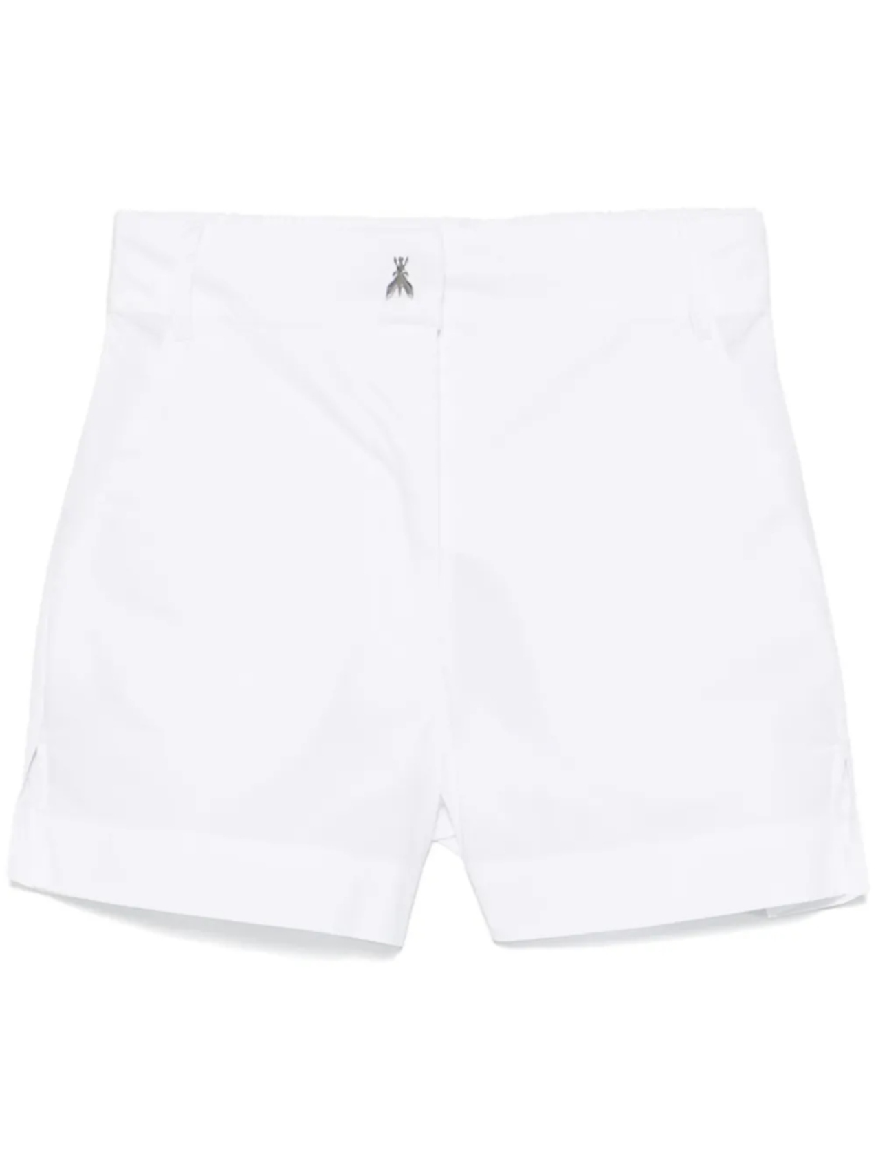 Хлопковые шорты с высокой талией Patrizia Pepe, белый
Хлопковые шорты с высокой талией Patrizia Pepe, белый