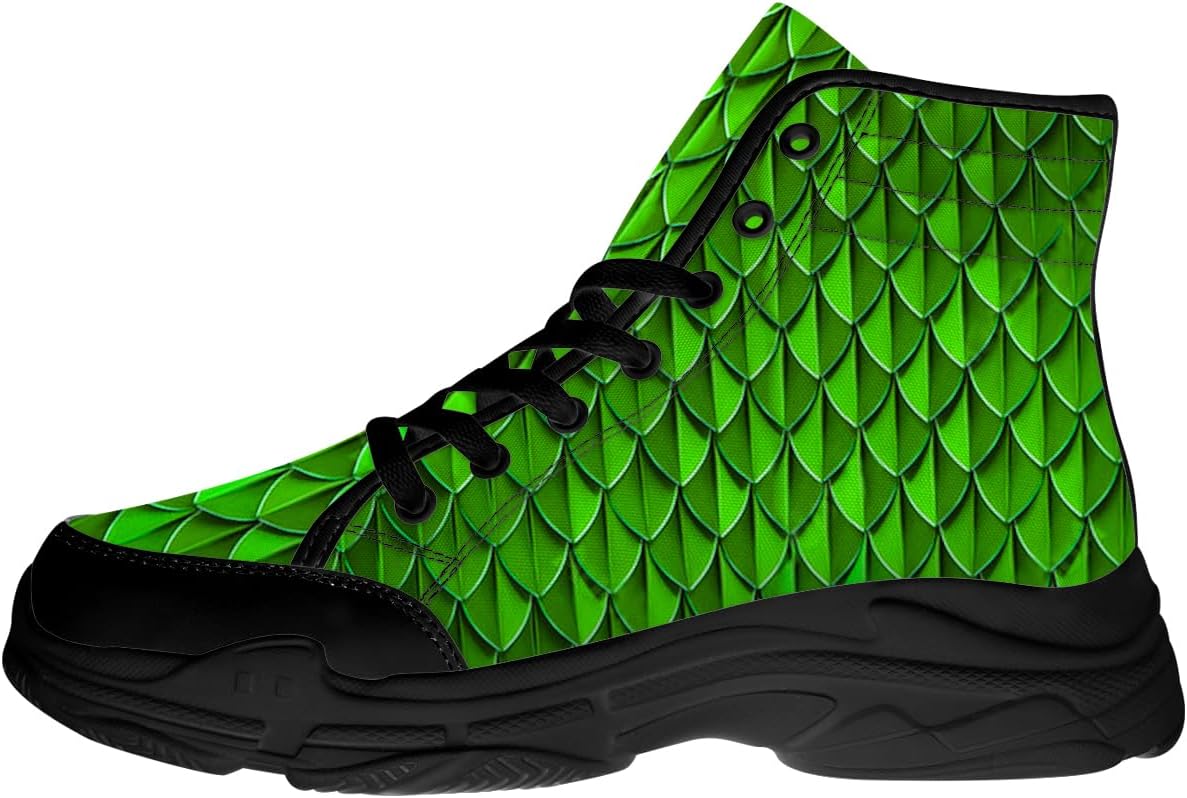 Кроссовки Dragon Scales на высокой платформе для мужчин, тканевые туфли на шнуровке, подарки для него и для нее Generic, 3103 Green
Кроссовки Dragon Scales на высокой платформе для мужчин, тканевые туфли на шнуровке, подарки для него и для нее Generic, 3103 Green