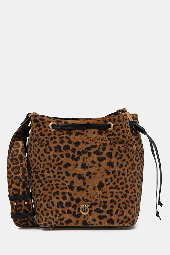 Замшевая сумочка Pinko, коричневый
Замшевая сумочка Pinko, коричневый