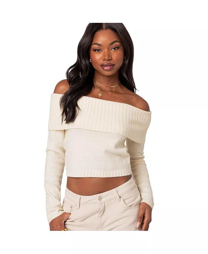 Женский трикотажный топ Tamara Fold Over Edikted, коричневый/бежевый
Женский трикотажный топ Tamara Fold Over Edikted, коричневый/бежевый